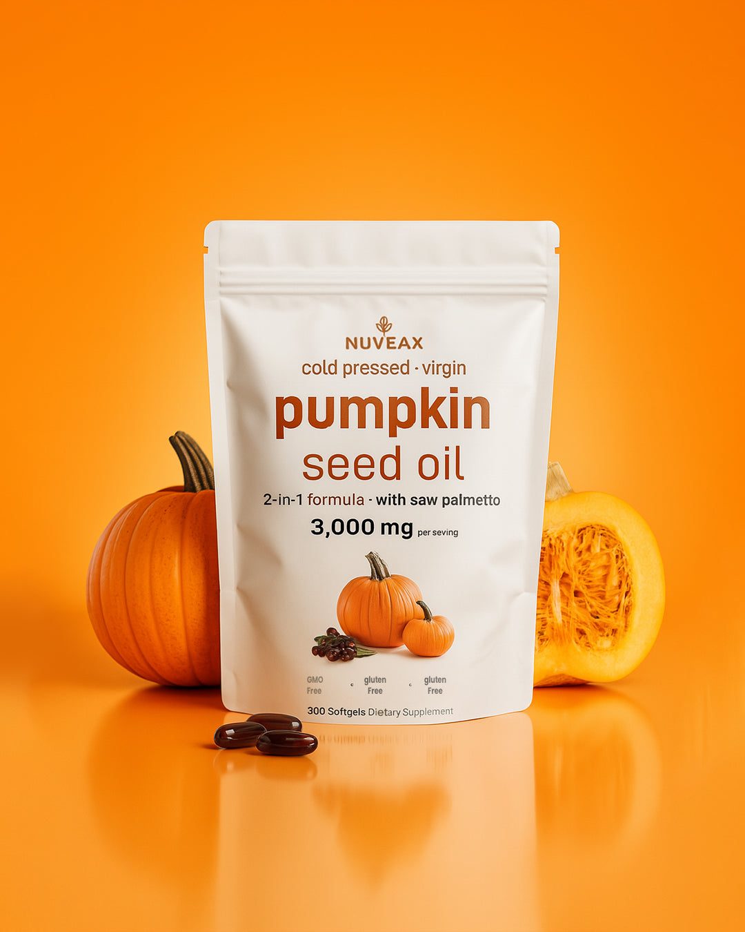 GlowStrength™ Pumpkin Seed Oil 3000mg
