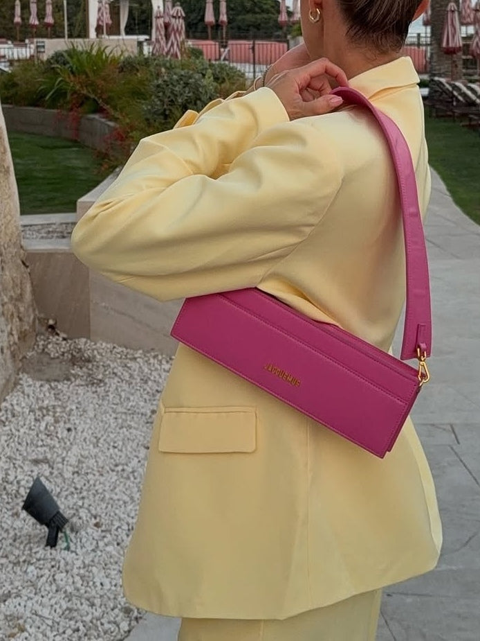 Yellow Casual Blazer